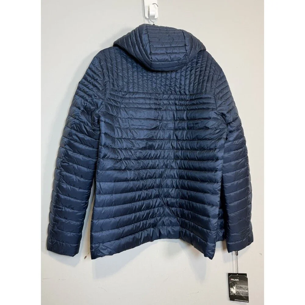 Pajar Canada Navy Osprey Channel Lightweight Packable Puffer Jacket NWT $229 Med